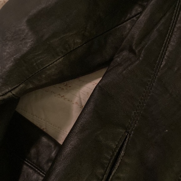 Black Leather Jacket - Picture 5 of 6